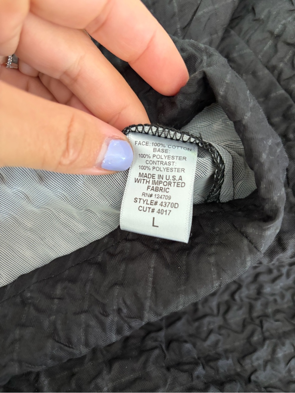 IC Collection Black Organza Stand Collar Sleeveless Balloon Dress Size Large - Picture 10 of 13